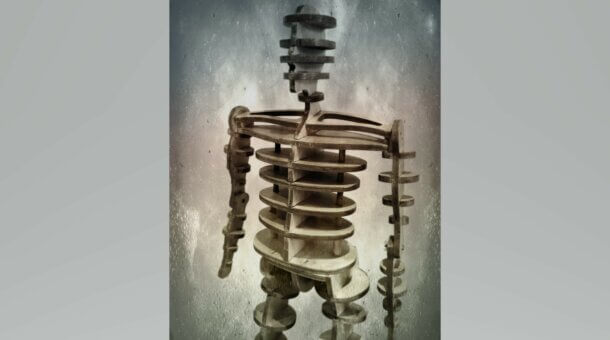 picture of a wooden humanlike form