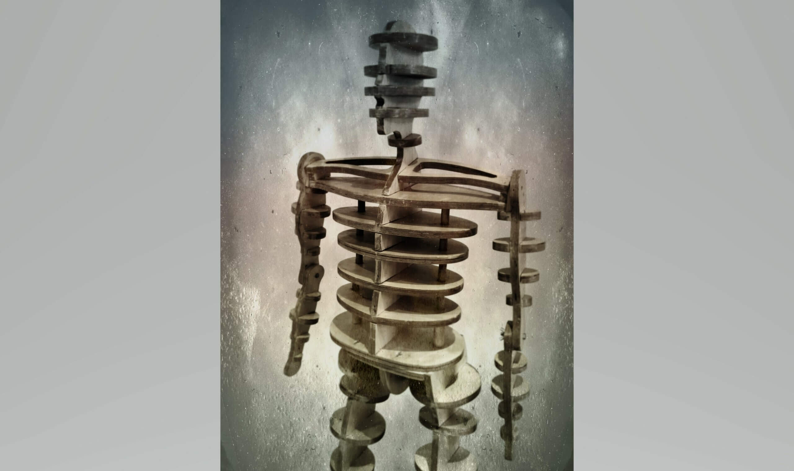 picture of a wooden humanlike form